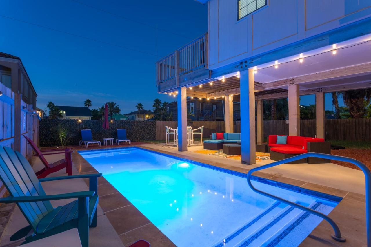 House Of Neptune Steps From The Sea And Private Pool South Padre Island Exterior foto